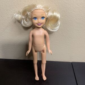 Brooklyn Lollipop Fashion Doll Blonde Hair 4" - Nude